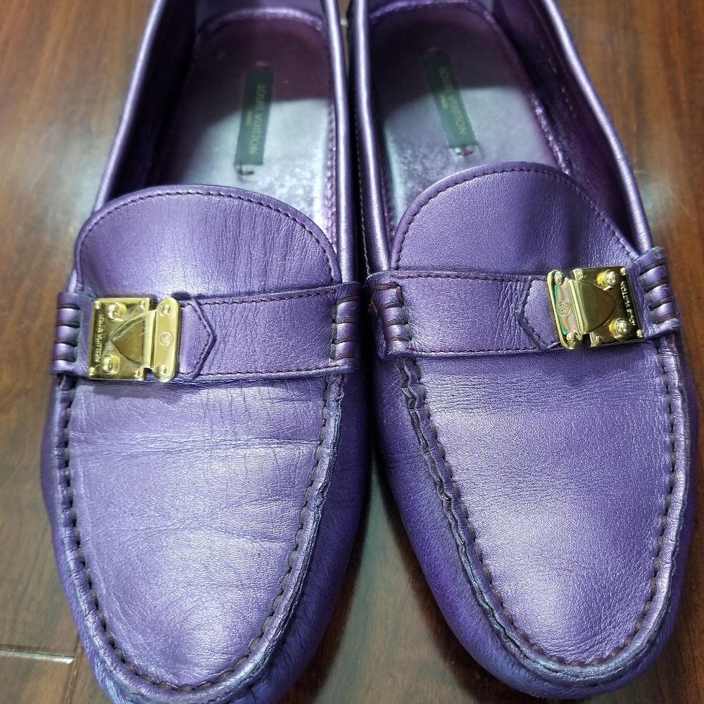 Authentic preowned Louis Vuitton Slip on size 37.5